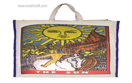 LAMINETED CANVAS SHOPPING BAG