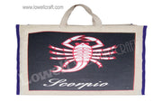 Birth sign Canvas Laminated shopping bags