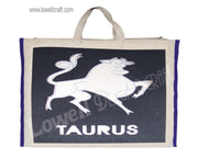 Birth sign Canvas Laminated shopping bags