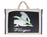 Birth sign Canvas Laminated shopping bags