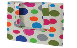 DOTTTY PRINT COTTON CARRIER  BAG