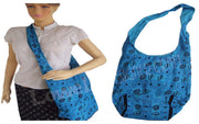 COTTON PRINTED CROSSOVER BAG