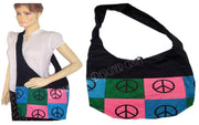 PEACE SIGN SHOULDER BAG