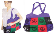PEACE SIGN SHORT SHOULDER BAG