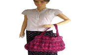 OM DESIGN COTTON SHOULDER BAG