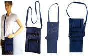 COTTON CANVAS SHOULDER BAG