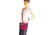 COTTON CANVAS SHOULDER BAG