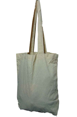 Cotton tote loop handle bag