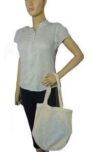 Plain Cotton Bag for Grocery Shops