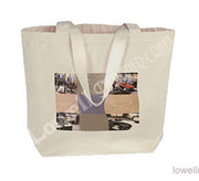 Printed Canvas Tote Bag