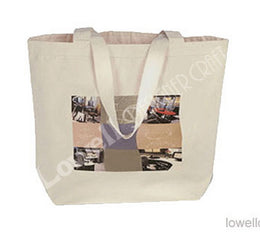 Printed Canvas Tote Bag