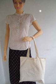 Canvas Plain Tote Bag