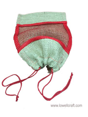 FRUIT PACKING JUTE DRAWSTRING MESH BAG