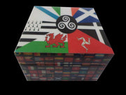 FLAG DESIGN ENAMEL WOODEN BOX ( 5