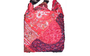 EMBROIDERED VINTAGE BANJARA HOBO SARI BAG