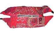EMBROIDERED VINTAGE BANJARA HOBO SARI BAG