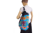 COTTON DUFFLE BACKPACK BAG