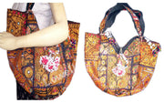 GOLDEN ZARI BANJARA BAG