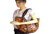 GOLDEN ZARI BANJARA BAG