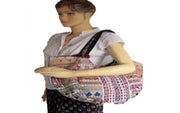 WHITE  ZARI BANJARA BAG