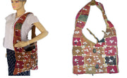 SHELL WORK HIPPIE SHOULDER BAG