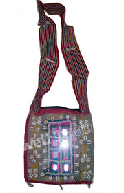 MIRROR WORK SHOULDER BAG