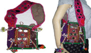 SHELL WORK KATHA STITCH SHOULDER BAG