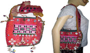 SHELL WORK KATHA STITCH SHOULDER BAG