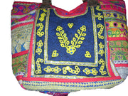 LEATHER HANDLE AFGANI BANJARA BAG