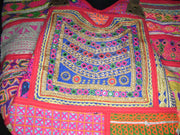 LEATHER HANDLE AFGANI BANJARA BAG