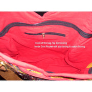 SUEDE FABRIC HANDLE AFGANI BANJARA BAG