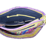 SUEDE FABRIC  BANJARA SHOULDER BAG