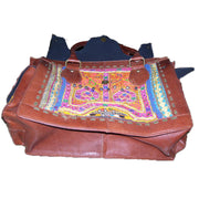 LEATHER BANJARA HAND BAG