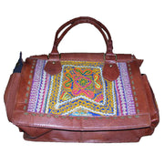 LEATHER BANJARA HAND BAG