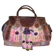 LEATHER BANJARA HAND BAG