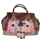 LEATHER BANJARA HAND BAG