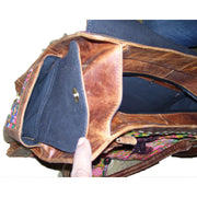 LEATHER BANJARA HAND BAG