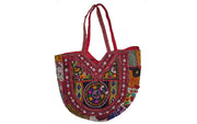SHELL DECORATED BANJARA HAND BAG