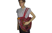 SHELL DECORATED BANJARA HAND BAG