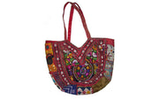 SHELL DECORATED BANJARA HAND BAG