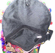 INDIAN ETHNIC SHOULDER BAG WITH POM POM