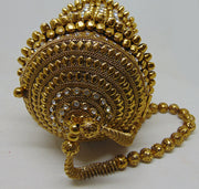 Wedding stylish Metal Mesh potli bags