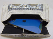 Metal Mosaic Handmade Metal Clutch Purse Evening Bag