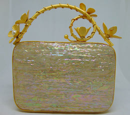 square Box mop handle Clutch Bag