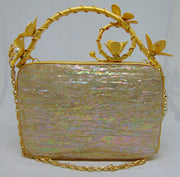 square Box mop handle Clutch Bag