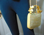 square Box mop handle Clutch Bag