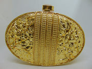 Handicraft Brass Metal Pearl shell Clutch Purse