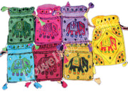 ETHNIC DRAWSTRING COIN BAG