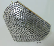 Metal Stud Clutch Handmade Sling Bag