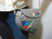 Mosaic Metal Clutch Tribal Boho Bag Ethnic
